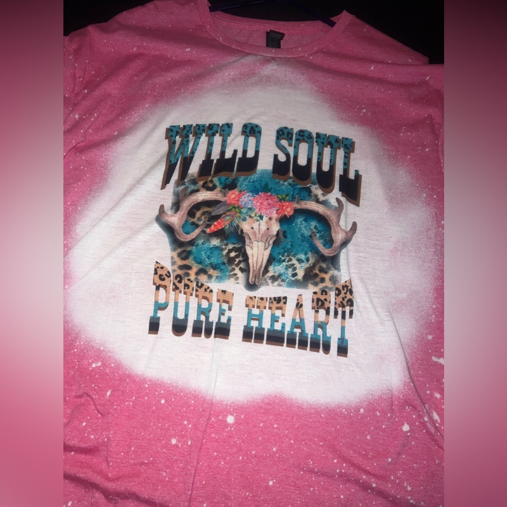 Bleached Graphic T-Shirt